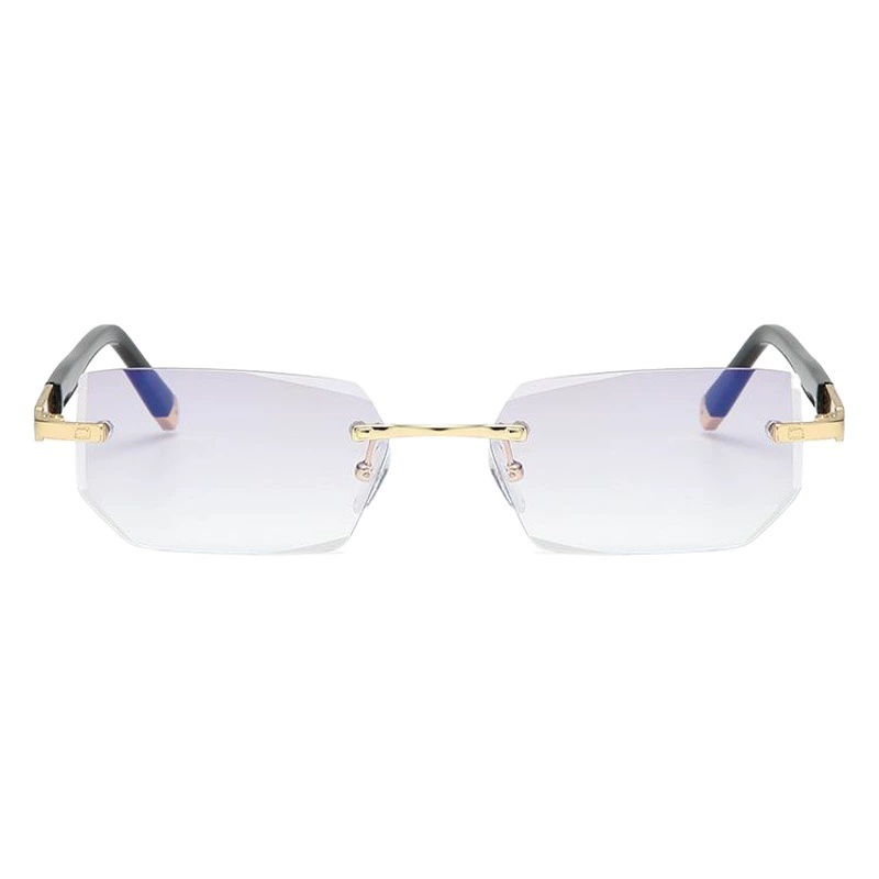 Передовые пресбайдерские очки с защитой от синего излучения, стойло, безрамный дисплей для пожилых людей, молодая мода, новые очки для чтения HD