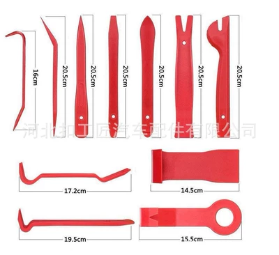 removal tool, Digər kuzov və aksesuarlar - 11-piece-set-in-red-pp-bag-nylon