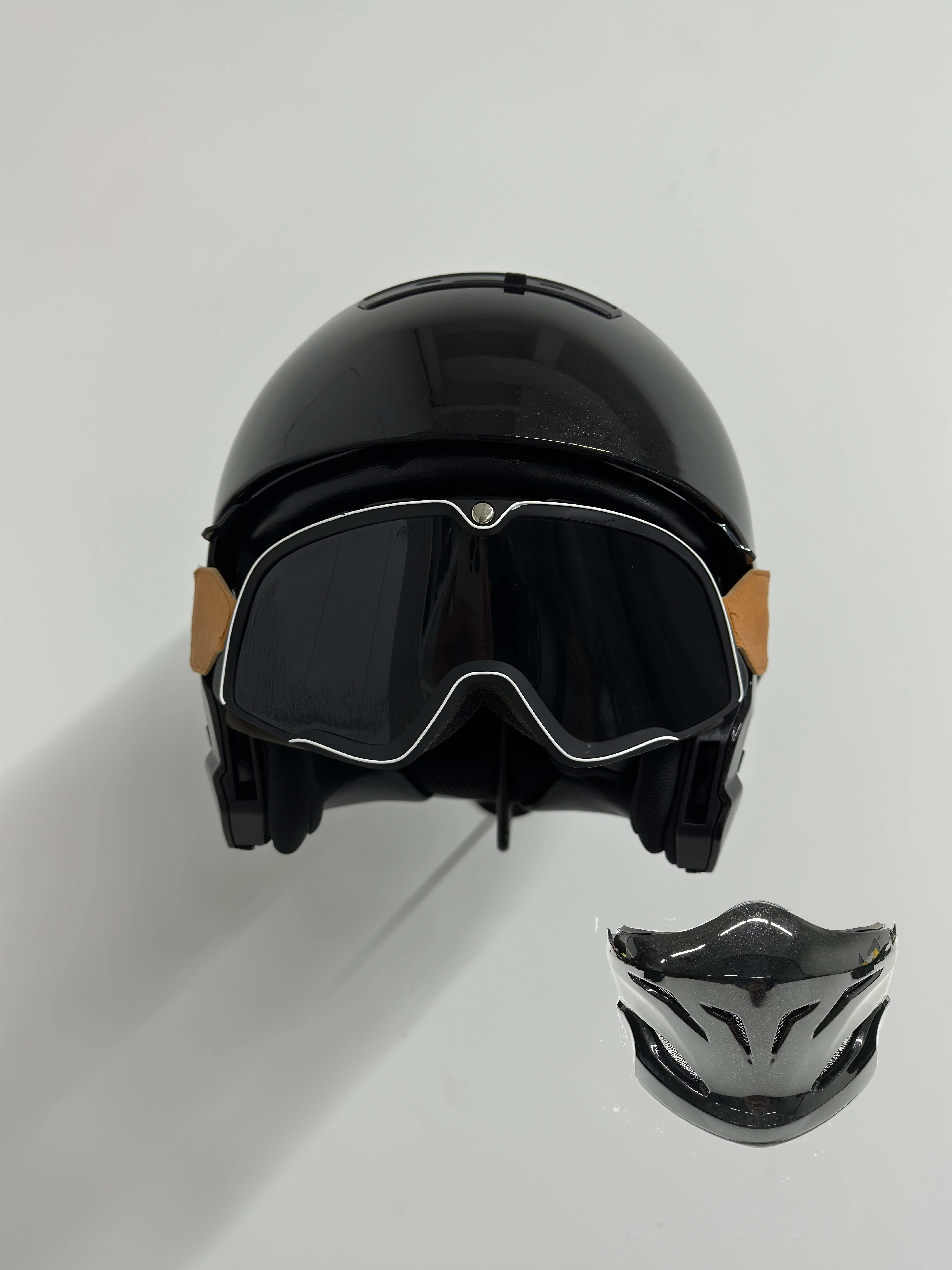 Холодостойкий ретро-педаль half helmet для велоспорта, скорпион