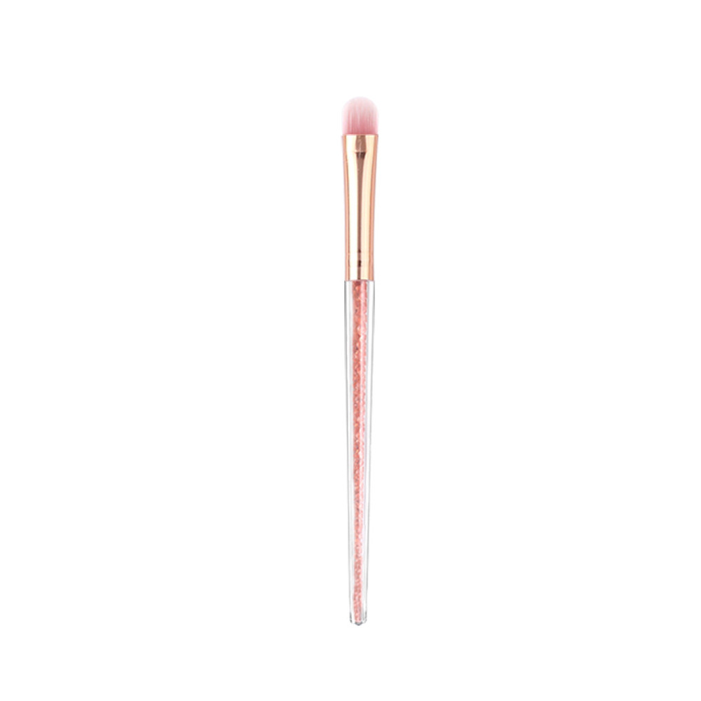 Zoreya Blush sombra de ojos cepillo traje interior diamante cristal Rosa maquillaje cepillo bolsa de almacenamiento Fundación cepillo maquillaje herramientas