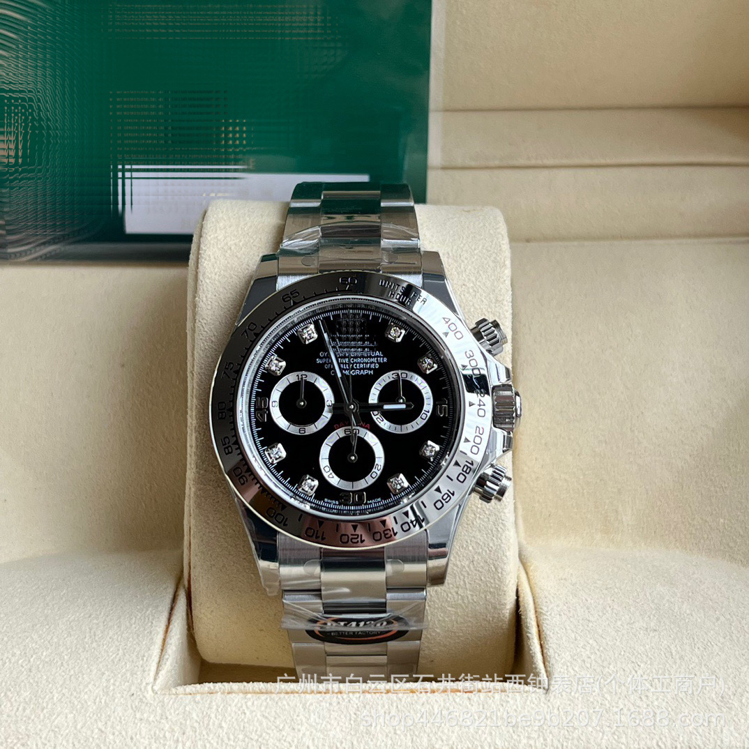 Transfronterizo Watch7750 cronógrafo Shawn Yue cemento gris Ditong reloj automático reloj mecánico pareja comercio exterior