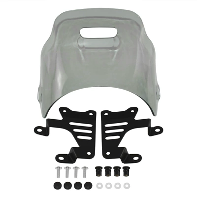 Cover, Headlight Cover, Wind | Motorcycle front windshield - windshield-smoke-gray