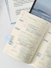 小紅書同項韓系b 5クリーム黄拍紙は付箋紙の横線日記事ノートを引き裂くことができます。
