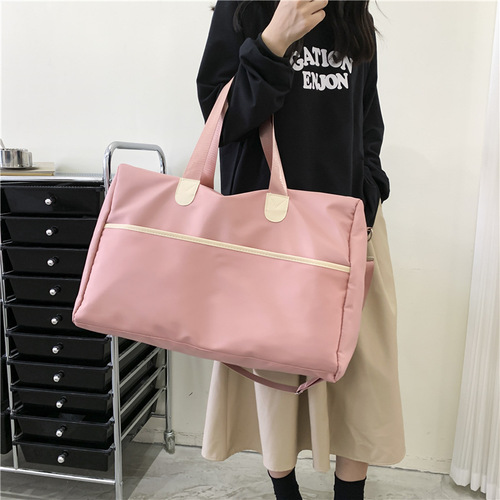 Women's New Travel Bag Handbag Large Capacity Fitness Bag Workout Training Bag Men's Single Shoulder Crossbody Bag Luggage Wholesale