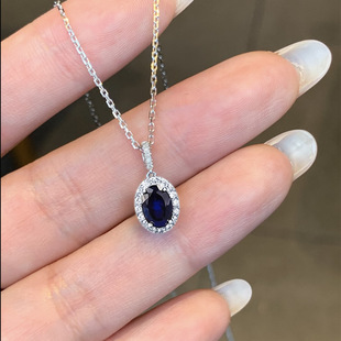 ¡¡��S925�y�����¿�5*7mm�E�A�朻ʼ��{��Ѫ�t��肵������|Ů