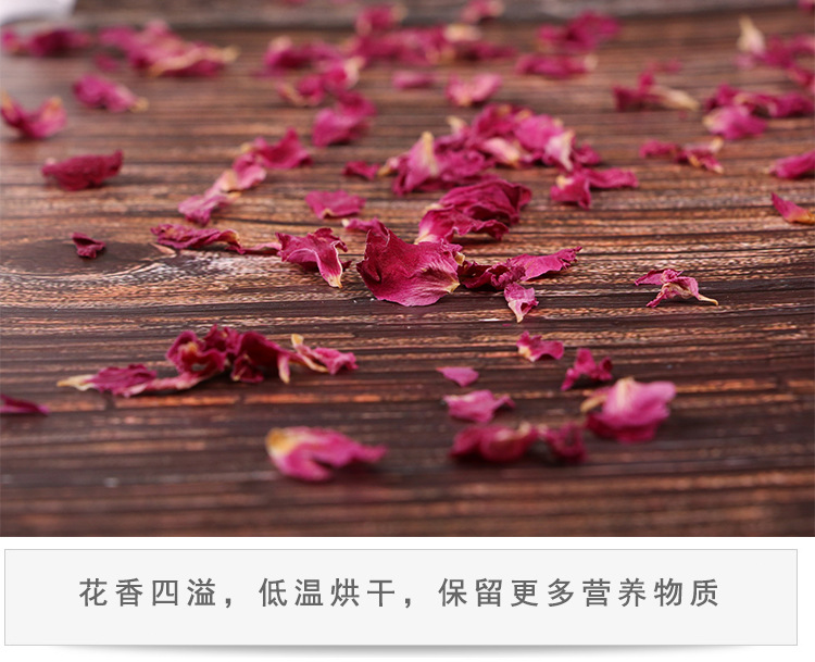 Rose Petals (Rosa rugosa) — Dried Edible Pingyin Rose Petals for Tea, Bath & Foot Soak specifications
