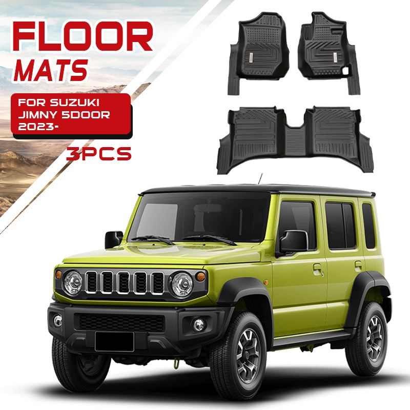 Adecuado para alfombrillas de coche Suzuki Jimny alfombrillas impermeables especiales para alfombrillas Suzuki Jimny Floor Mat