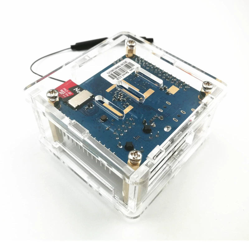 Корпус для Orange Pi Zero 3, акриловый корпус с вентилятором и радиатором для OrangePi zero3