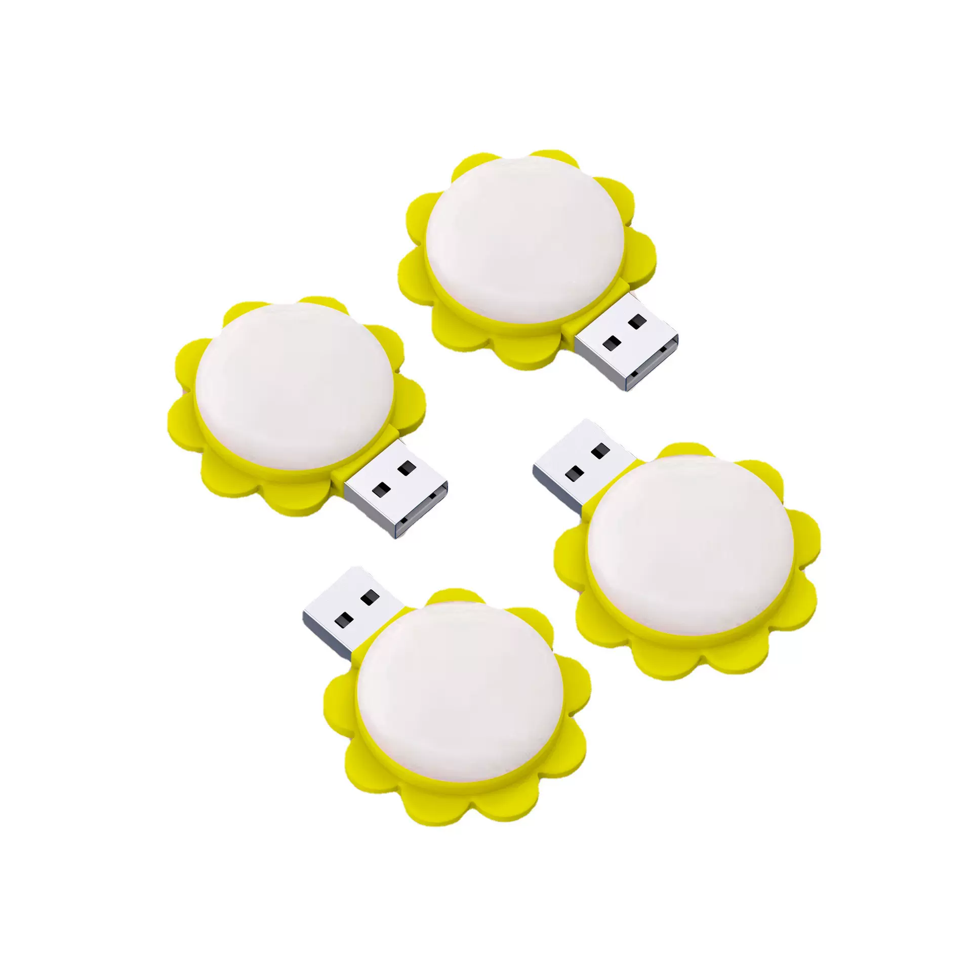 定制人工智能语音灯联网USB口七彩LED灯创意迷你语音控制小夜灯