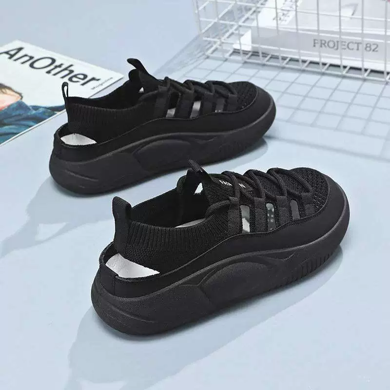 Sports shoes, sports sandals, summer breathable non-slip work footwear platform, restless legs relief
