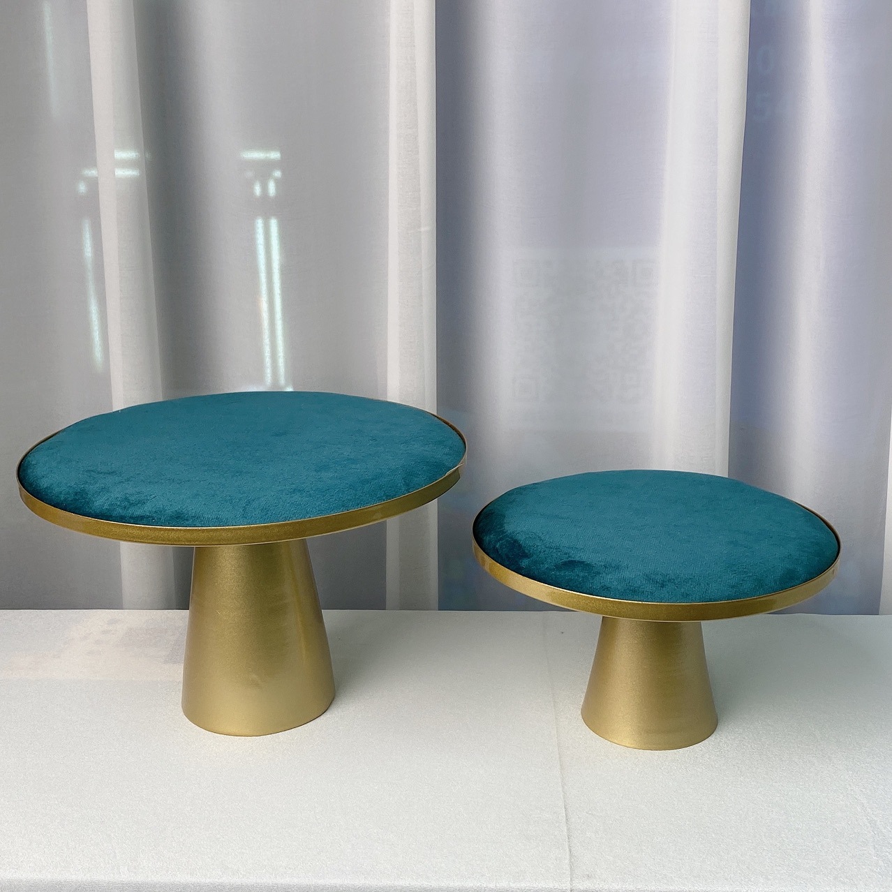 新款飾品陳列道具進口荷蘭絨布店內工作室陳列展示架