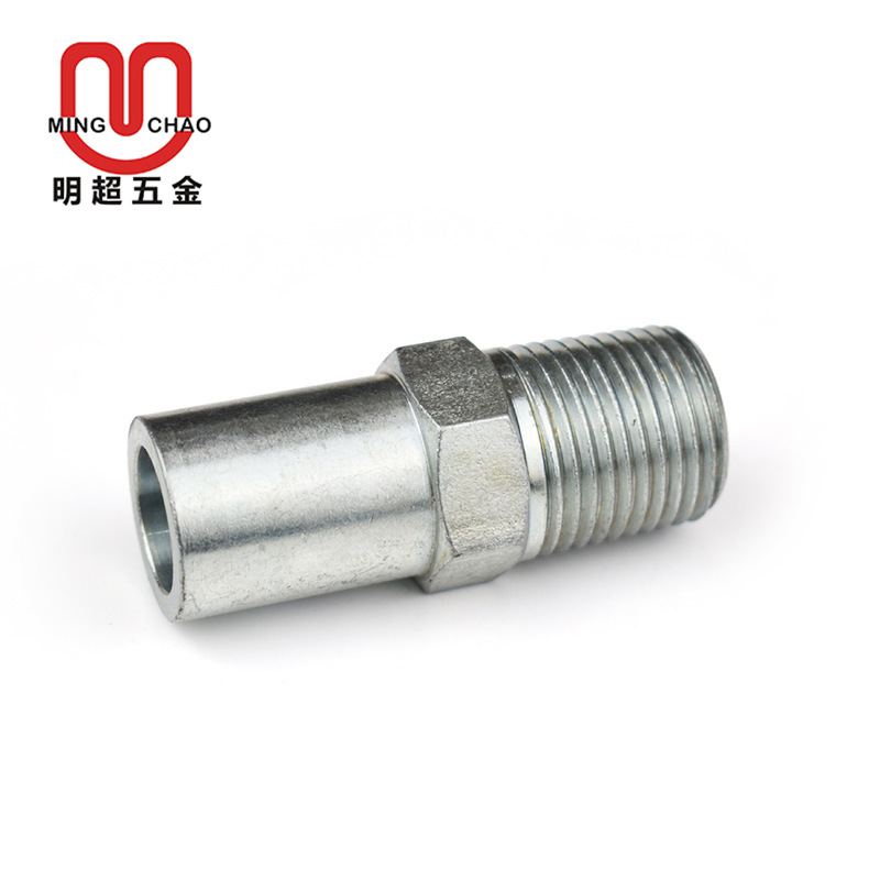 不锈钢燃气波纹管专用快速接头格林宝塔转换器螺帽燃气灶具配件