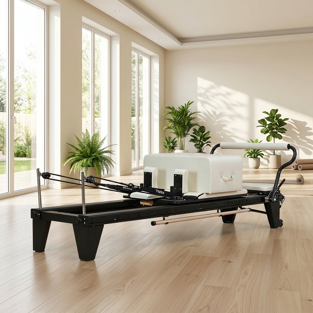Cross-Border Pilates Core Bed Elite Model Yoga Studio Aluminum Alloy Full Track Sliding Bed Reformer Pilates