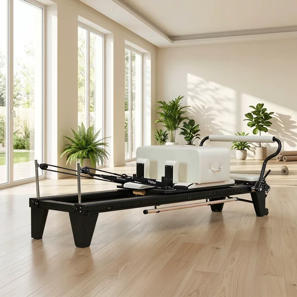 Cross-Border Pilates Core Bed Elite Model Yoga Studio Aluminum Alloy Full Track Sliding Bed Reformer Pilates