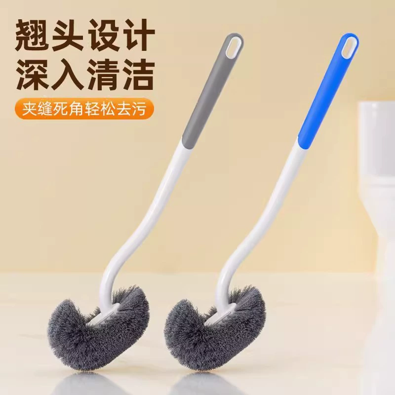 Щетка для унитаза, бытовая щетка для унитаза без мертвых углов, новая щетка для ванной комнаты с длинной ручкой, подвесного типа