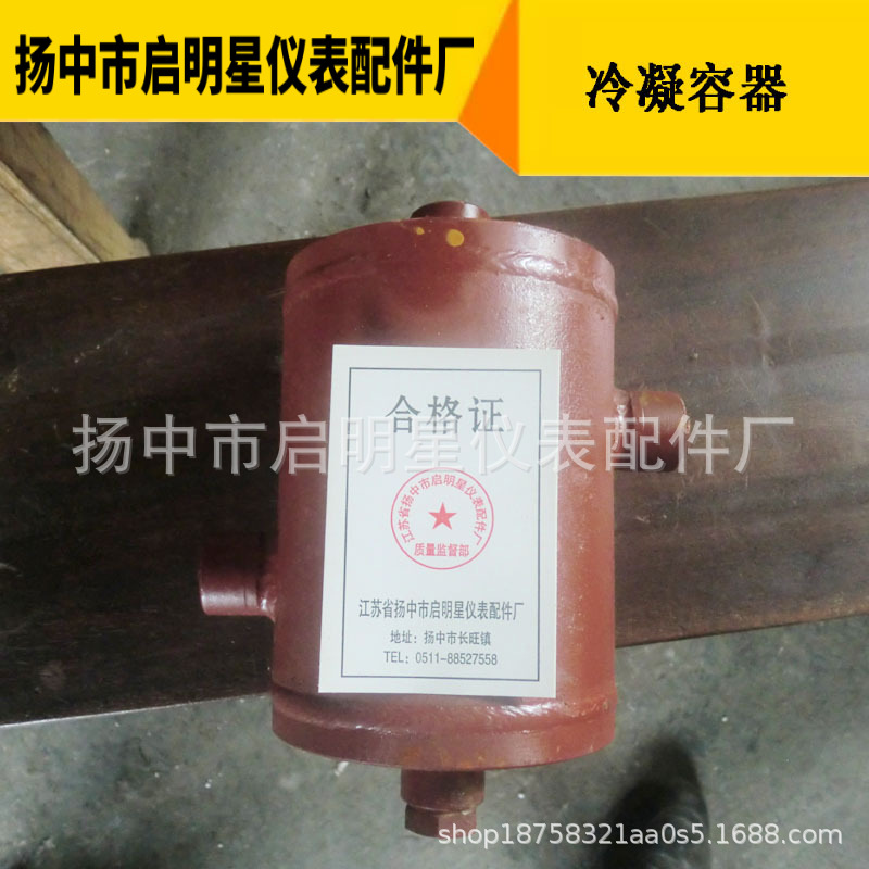 卡套式冷凝容器 承插焊冷凝罐 对焊式带堵头 中高压 PN63.160