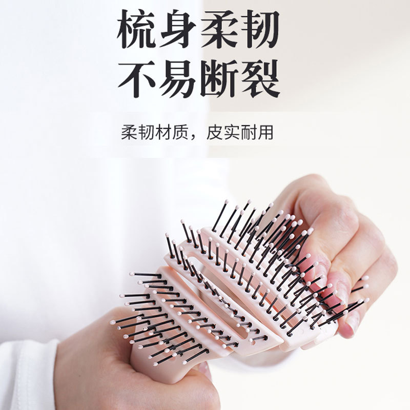 Yangzi hogar portátil de masaje peine de las mujeres pequeño peine de masaje antiestático cojín de aire peine masaje cuero cabelludo artefacto