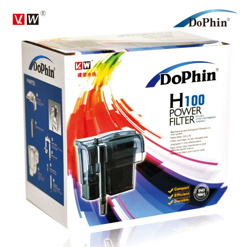 Фильтр для аквариума Jianrong настенный фильтр водопад для аквариума фильтр для аквариума бесшумный фильтр H-100