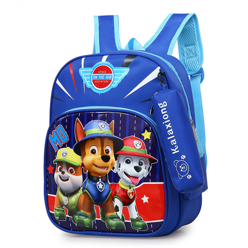 Kindergarten school bag cartoon print Paw Patrol children's school bag kindergarten backpack foreign trade first and second grade backpack
