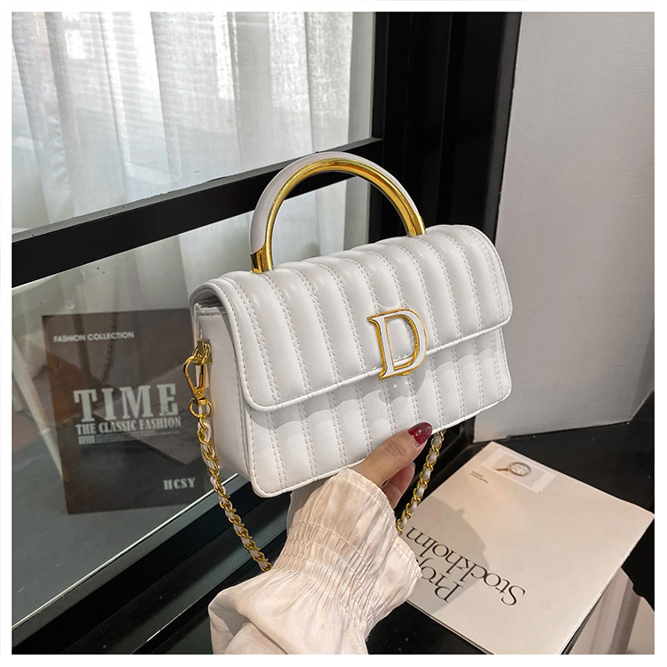 Hochwertige, leichte, luxuriöse, weiche Ledertasche mit bestickter Kette, kleine, duftende Tasche für Damen, vielseitige, modische Textur, One-Shoulder-Crossbody-Handtasche_voghion.com