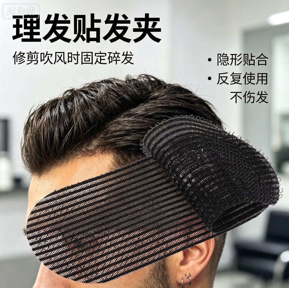 Manufacturer Magic Hair Clips Nylon Hair Clips Hair Stickers Hairdressing Tools Home Hair Trimming Tools
