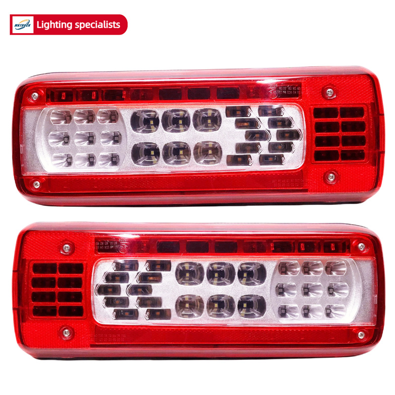 FM410 FM420 FM460 Volvo Truck - Asamblea de luces traseras cortas LED retrovisor cubierta de luces traseras Ocar