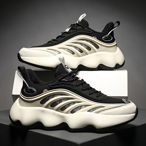 New thick-soled dad shoes, men's shoes, outdoor wear-resistant coconut shoes, sports and casual running, Jinjiang fashionable shoes