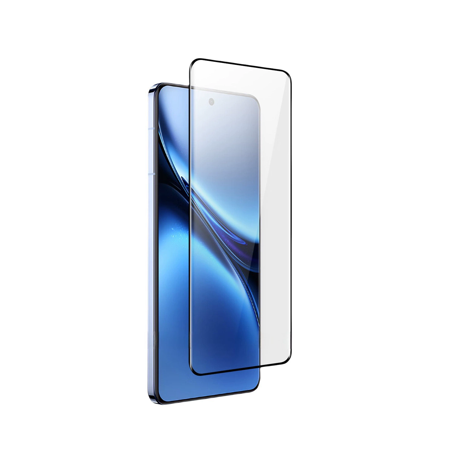 Защитное закалённое стекло для Vivo X200/200PRO, изогнутые кромки с клеевым покрытием по всей поверхности, прочное стекло для защиты мобильного телефона