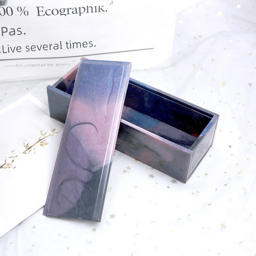 Crystal resin domino set box, bone dice storage, silicone molds, creative resin, Amazon cross-border