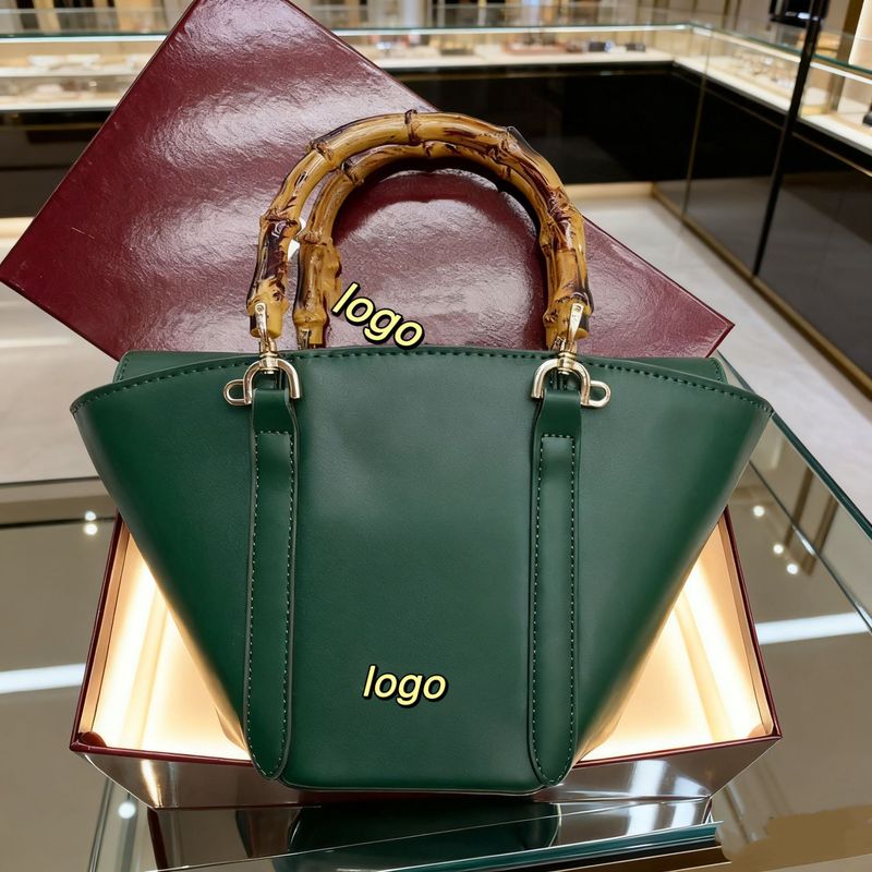 handbags withbox 包包女外贸单肩斜挎包菜篮子大容量竹节手提包|undefined