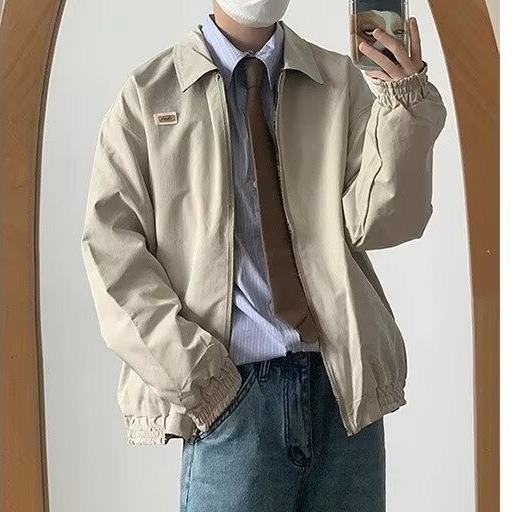 Retro double-sided autumn cardigan for men and women