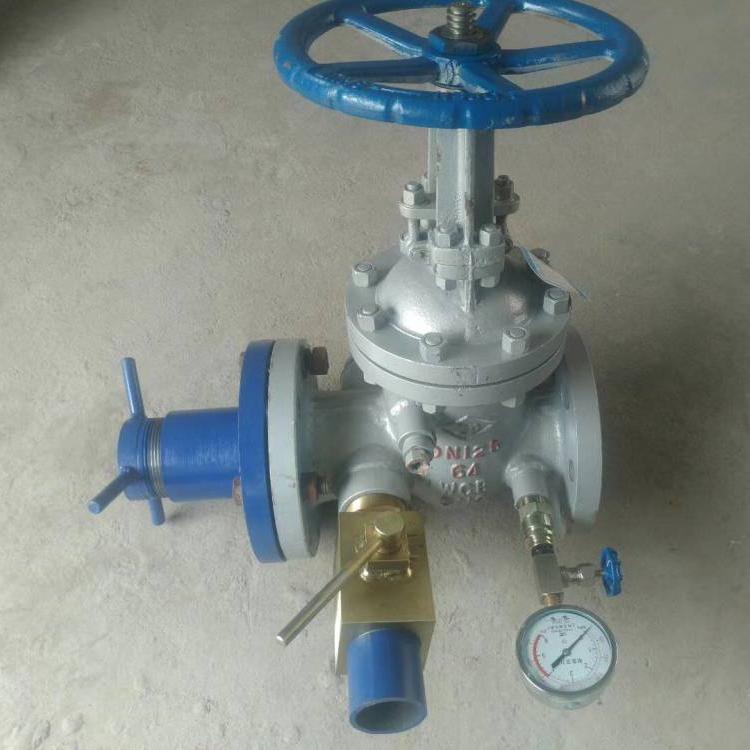 Válvula de compuerta de desviación a prueba de explosión con rendimiento estable y larga vida útil para agujeros de perforación de agua de drenaje