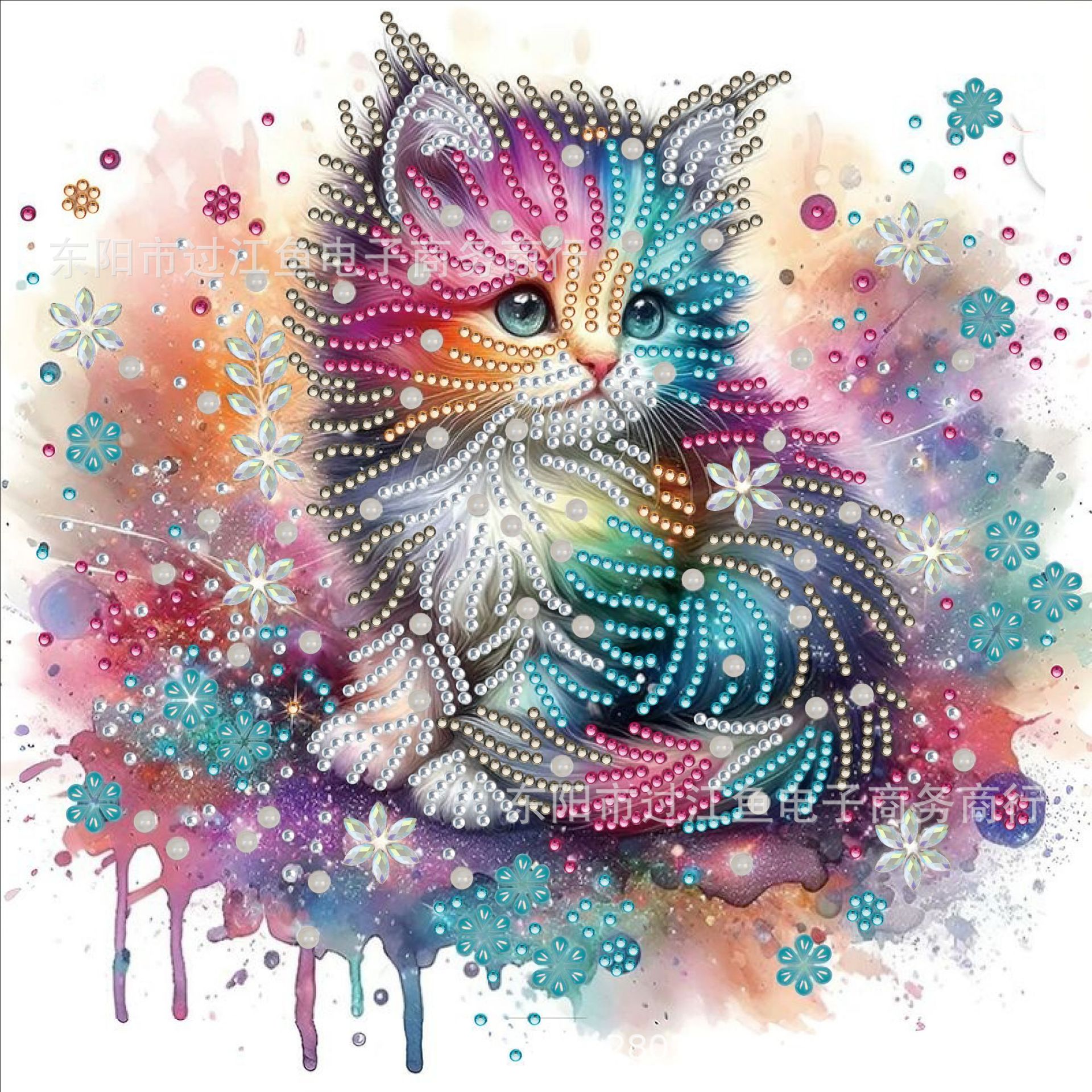 Pegatinas de diamantes de forma especial 5D, patrones explosivos, bricolaje hecho a mano, venta caliente transfronteriza, diamantes puntuales, pintura decorativa, ventas directas de fábrica