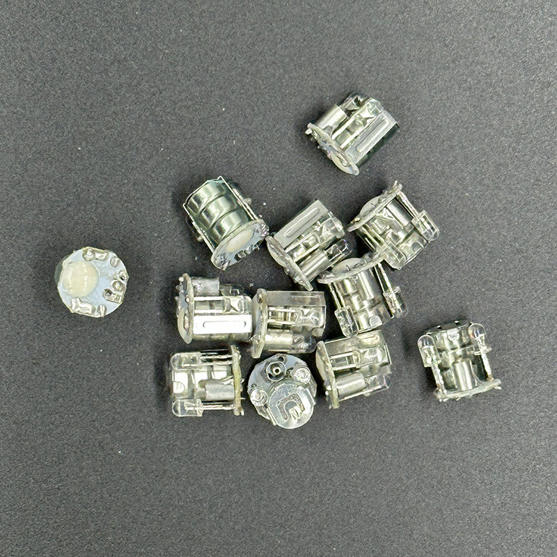 小型スリーブ振動誘導灯ボタン電池ランプ手作り玩具装飾部品ランプ赤青フラッシュag 3プラグランプ|undefined
