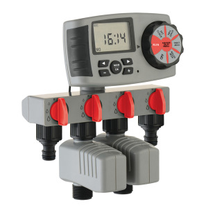 4-way explosion automatic irrigation watering timing controller European gauge irrigation controller garden solenoid valve control