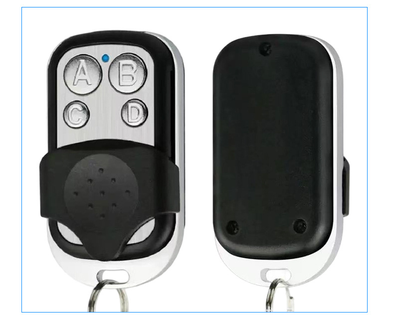 Außenhandels-Brasilien-Metall-Vier-Tasten-Kopier-Klone-Garagentor-Schiebetore-Rolltor-Elektrisches Tor 433MHZ Dual-Code-Fernbedienung
