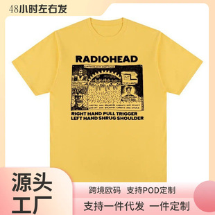 ���羳�W�a��Radiohead Vintage T-shirt Hip T-Shirt���{ɫ��ɫ