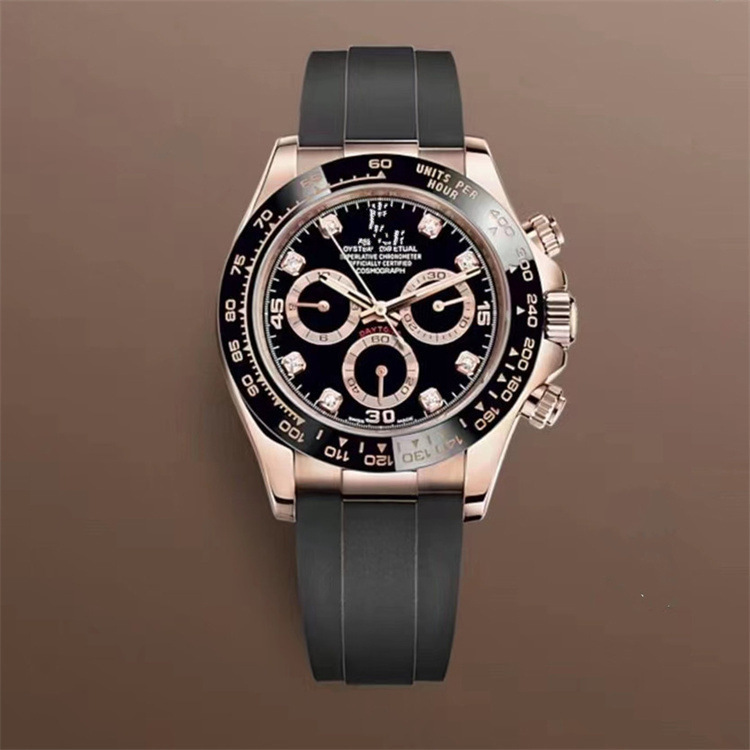 Laojiaditong transfronterizo toma un reloj mecánico de tres ojos y seis agujas para hombre, reloj multifuncional con cinturón de acero para hombre