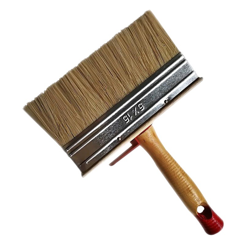 Antong cepillo de pintura al por mayor espesado mango de madera industrial cepillo de pintura de plástico decoración de pelo suave cepillo de pared herramienta