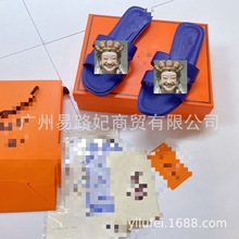 HЬ  Have box  invoice card  13 colors Women slippers 2024