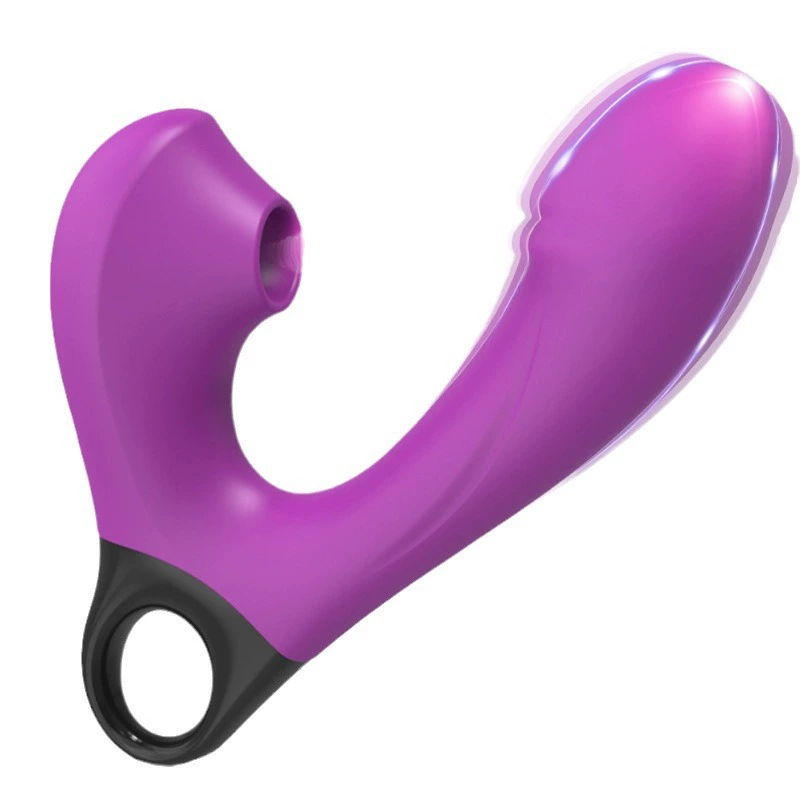 Новый внешний торговый новый магнитная беспроводная зарядка 10 частот вибрации + 5 частот сосания двойной головки массажный стержень для мастурбации поставки