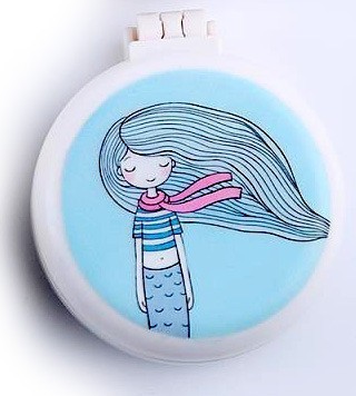 Pein de dibujos animados transfronterizos personalizados cuadrados portátiles impresión transparente arco iris masaje fluido bolsa de aire estudiante