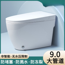 马桶坐便器家用虹吸式抽水小户型大冲力卫浴防冻非智能普通座厕