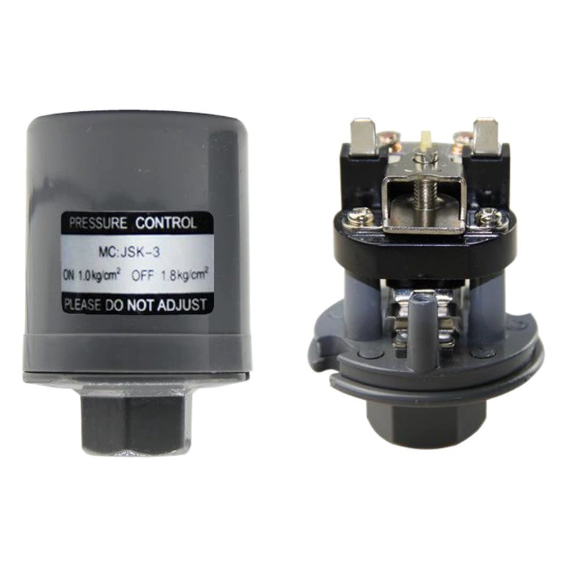 В наличии реле давления водяного насоса MC двойной контакт Silver Point основание из цинкового сплава серый JSK-3