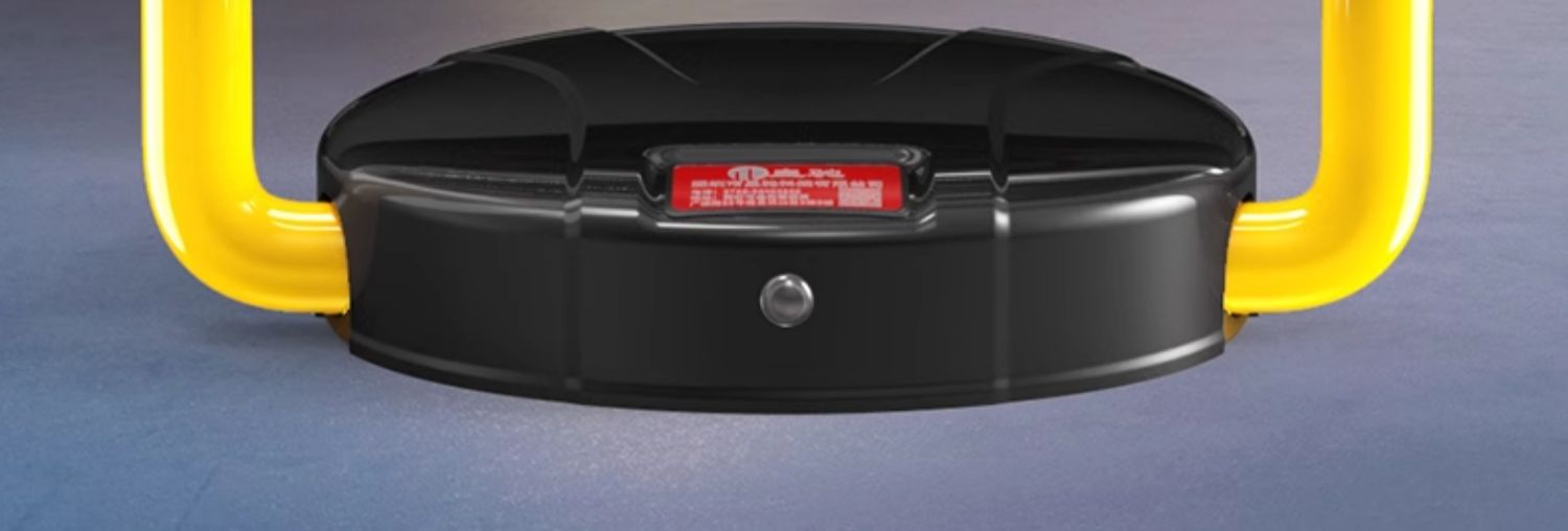 Huangchi intelligent induction remote control parking space ground lock thickened anti-collision parking space anti-occupation artifact hole-free parking pile