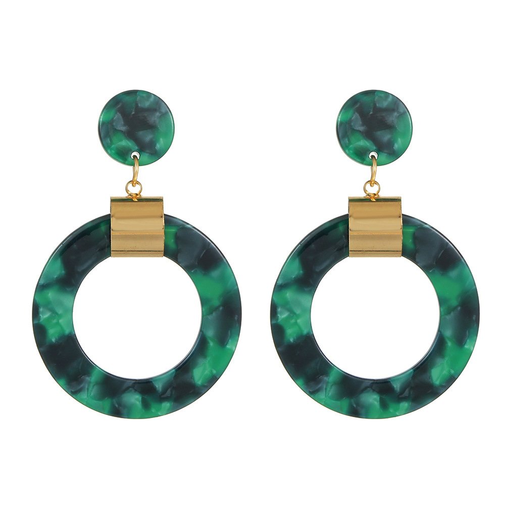 Drop Earrings Classification 1 Pair Fashion Geometric Acetic Acid Sheets Stoving Varnish Women's Drop Earrings