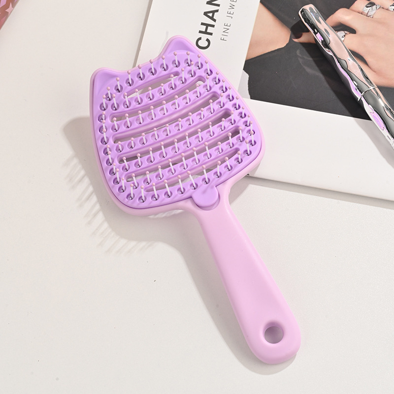 Cepillo de Pelo Grande con Cojín de Aire Plástico para Masaje Capilar en el Hogar