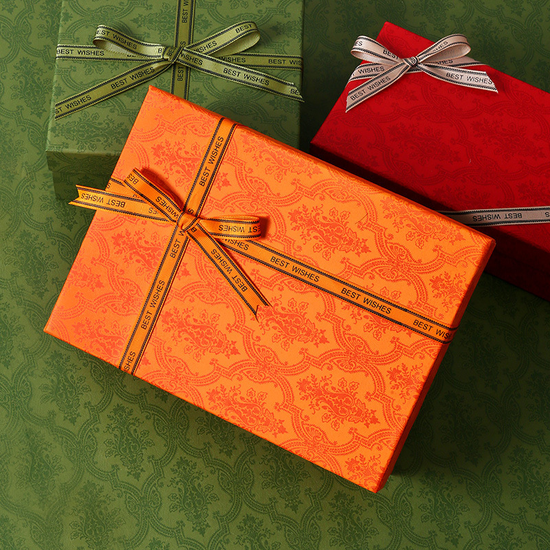 120g traditional pattern embossed paper for Xiaohongshu influencers, red paper with popular patterns, packaging paper for gifts, gift wrap, wholesale