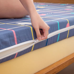 Sponge Mattress Thickened High Density Kang Bay Window Tatami Mat Single Double Student Dormitory Mattress Pure Cotton Simple