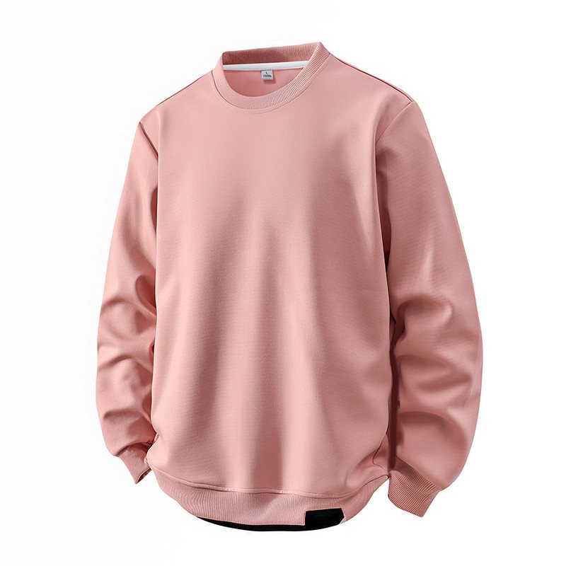 Men's plus size sweatshirt (M-8XL), suitable for spring and autumn, casual and versatile crew neck sweatshirt, fashionable and trendy.